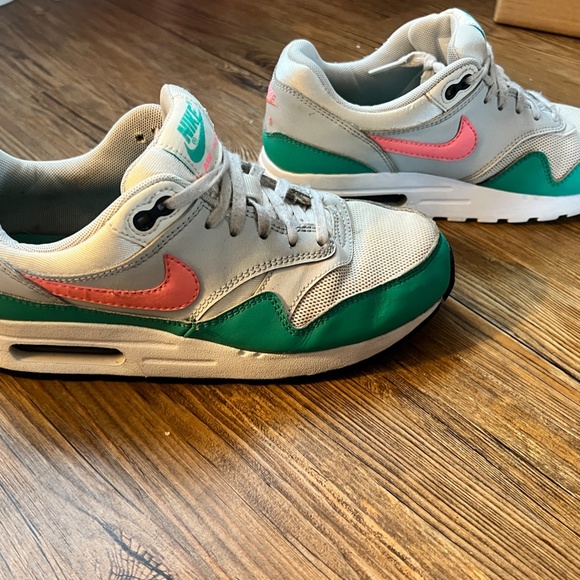 Nike Air Max 1 South Beach GS Y6 W7.5 - Picture 3 of 6